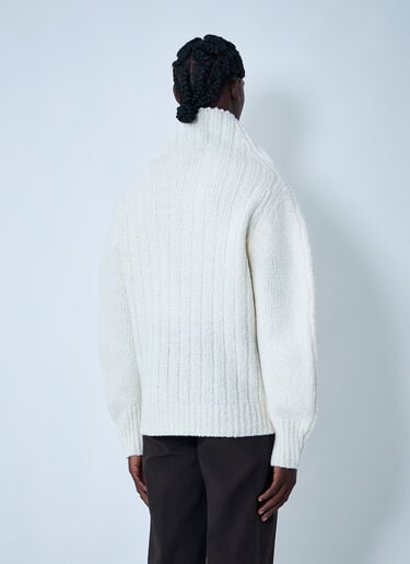 Wool Sweater Dries Van Noten Wool Sweater White dvn0162028
