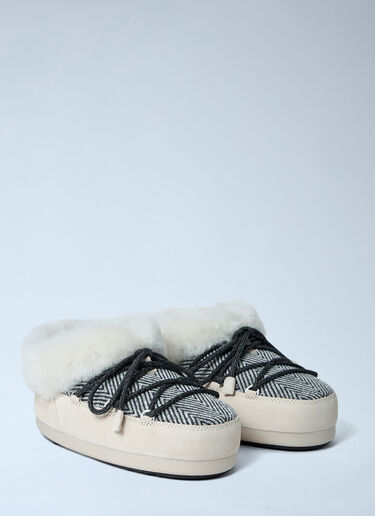 Moon Boot x GUEST IN RESIDENCE EVX Chalet Mules White mbg0364004