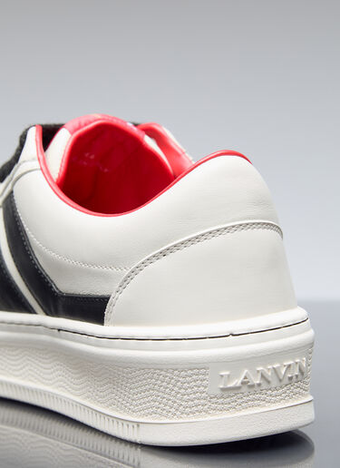 Lanvin x Future Cash Leather Sneakers White lvf0157009