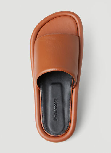 Bumper Flat Sandals JW Anderson Bumper Flat Sandals Brown jwa0149001