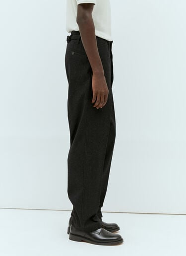 Lemaire Maxi Chino Pants Black lem0154005