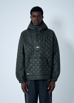 Umbro Quilted Masked Anorak Jacket Green umb0162005