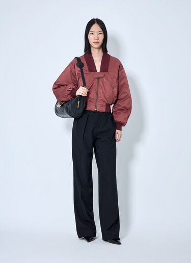Chloé Bomber Jacket Light Burgundy chl0265009