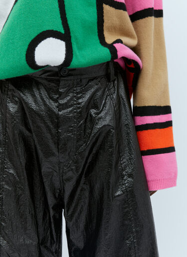 Walter Van Beirendonck 3057 斜纹布裤 黑色 wlt0154002