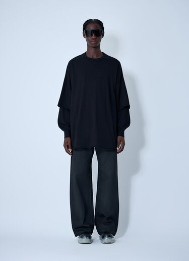 Tommy Hustler Sweat T-Shirt Rick Owens DRKSHDW Tommy Hustler Sweat T-Shirt Black drk0162009