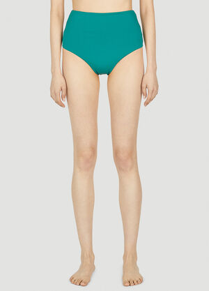 VETEMENTS High Waisted Bikini Bottoms Blue vet0255003