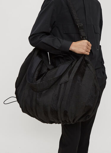 Mud Stripe Duffle Bag Hours Mud Stripe Duffle Bag Black hou0134010