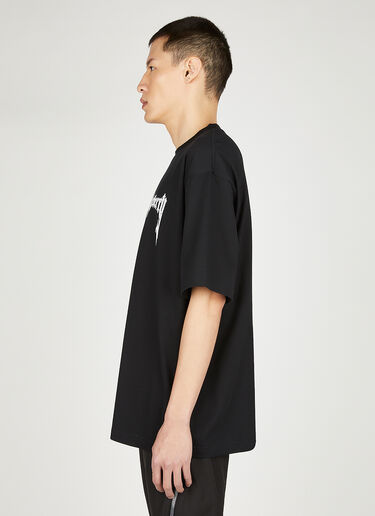 Burberry Logo Print T-Shirt Black bur0152048