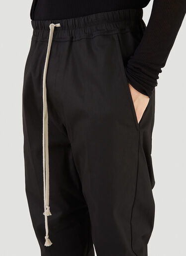 Rick Owens 抽绳长裤 黑 ric0145013