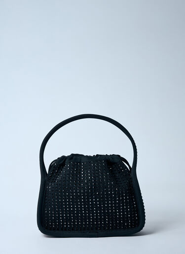 Alexander Wang Small Ryan Rhinestone Handbag Black awg0259042