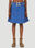 Chopova Lowena Carabiner Floral Skirt Black cho0251006