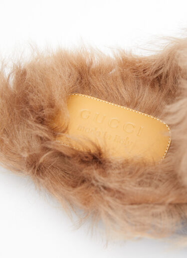 ホースビットスリッパ Gucci ホースビットスリッパ ブラウン guc0154027