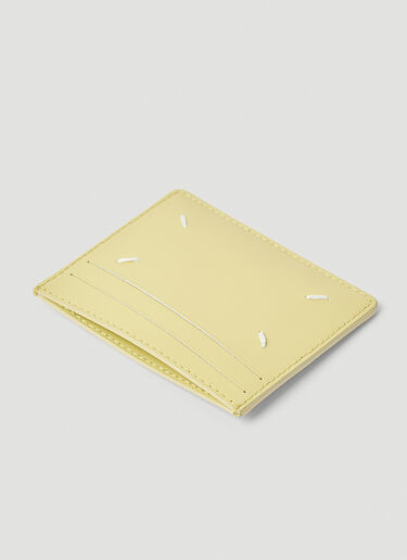 Maison Margiela Signature Stitch Cardholder Yellow mla0151054