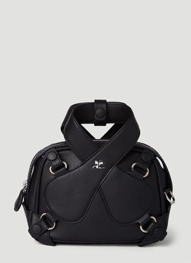 Courrèges Loop Handbag Black cou0250012