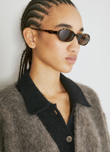 Drain Sunglasses Our Legacy Drain Sunglasses Brown ous0354002