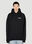 Balenciaga Large Fit Hooded Sweatshirt Black bal0152054