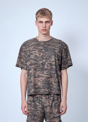 Satisfy Space-O T-Shirt Brown sat0165019
