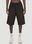 MM6 Maison Margiela Stained Shorts Black mmm0152006