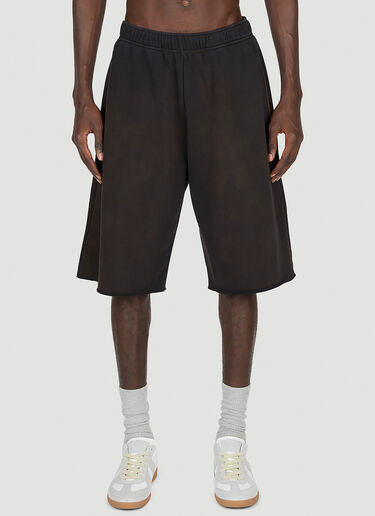 MM6 Maison Margiela Stained Shorts Brown mmm0151014