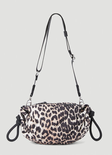 Quilted Small Shoulder Bag GANNI Quilted Small Shoulder Bag Brown gan0253032