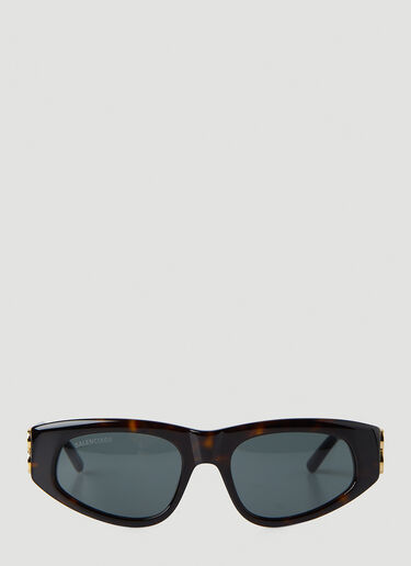 Balenciaga Dynasty D-Frame Sunglasses Black bal0248042
