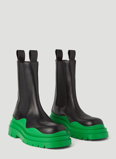 Bottega Veneta Tire Boots Green bov0145039