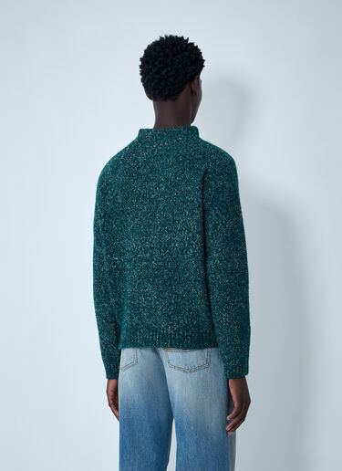 ERL Wool-Blend Sweater Green erl0162006
