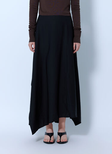 Studio Nicholson Baske Draped Skirt Black stn0265006
