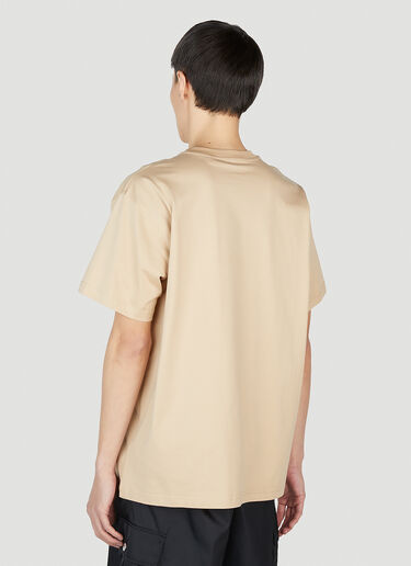 Burberry 로고 패치 티셔츠 베이지 bur0152043