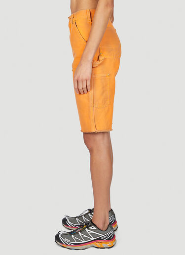 NOTSONORMAL Washed Working Shorts Orange nsm0351009