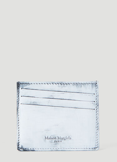 Maison Margiela Painted Card Holder Black mla0146020