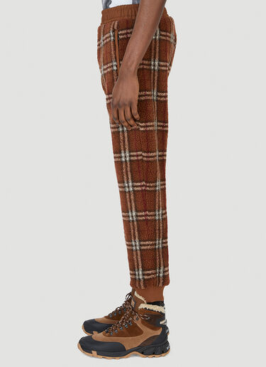 Burberry Vintage 格纹运动裤 棕 bur0147022