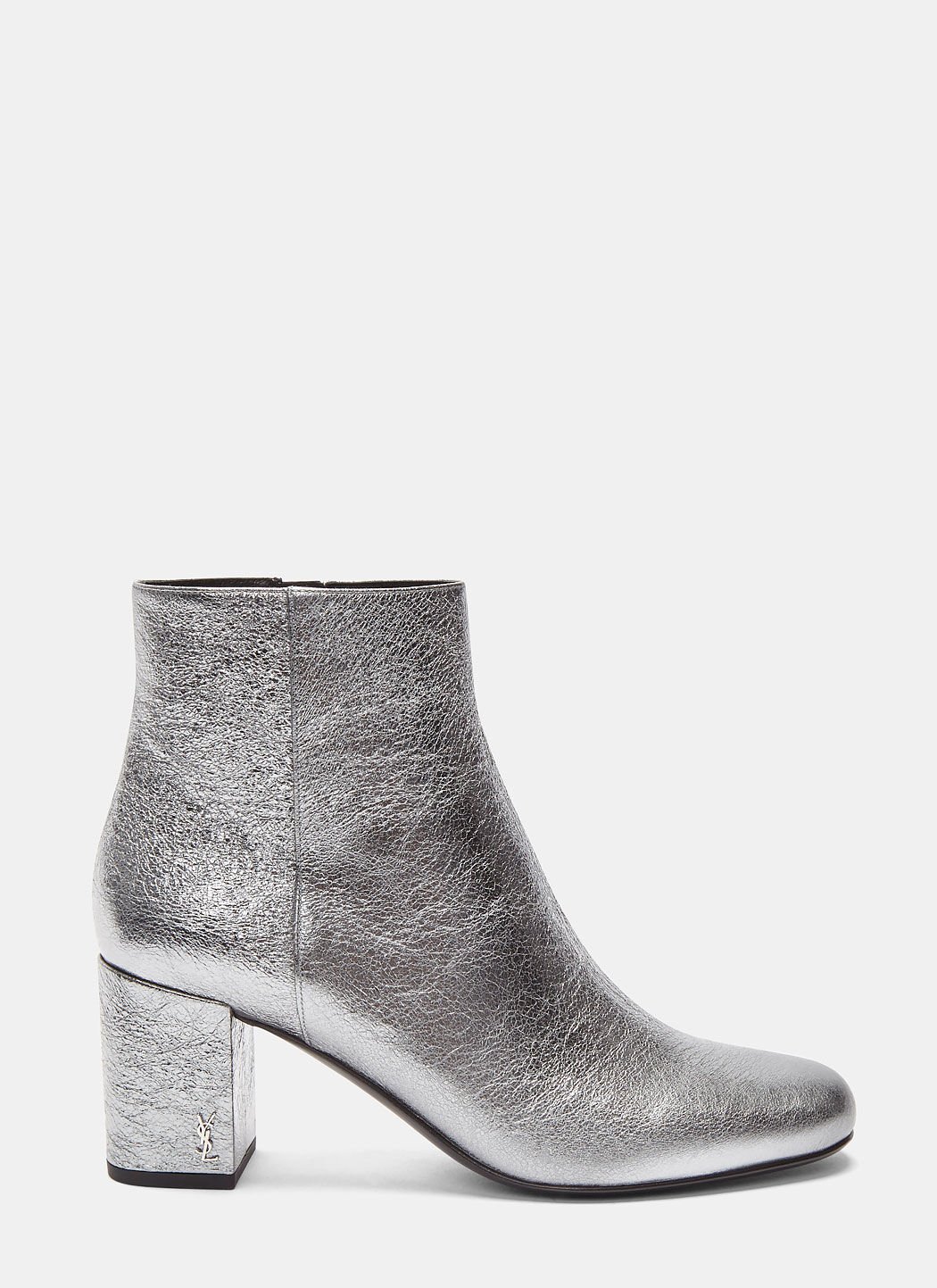 Ysl silver boots clearance