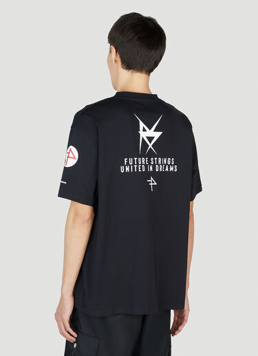 Raf Simons x Fred Perry Printed T-Shirt Black rsf0152010