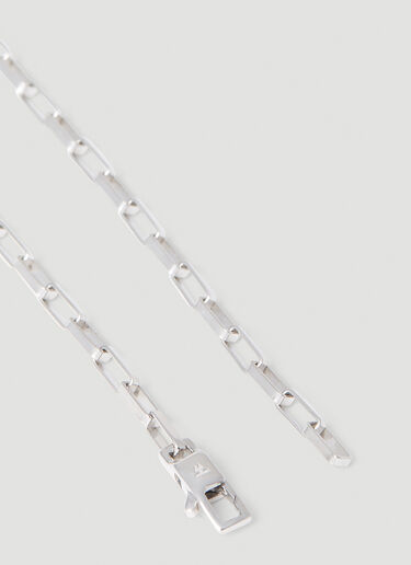 Tom Wood Billie Chain Necklace Silver tmw0352002