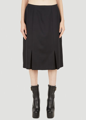 Raf Simons Pleated Skirt White raf0251003