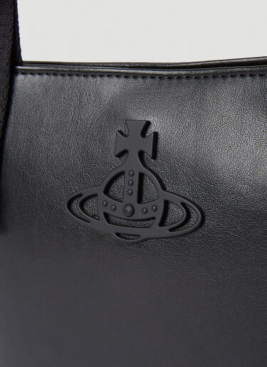 Vivienne Westwood Biogreen 星环斜挎包 黑色 vvw0152093