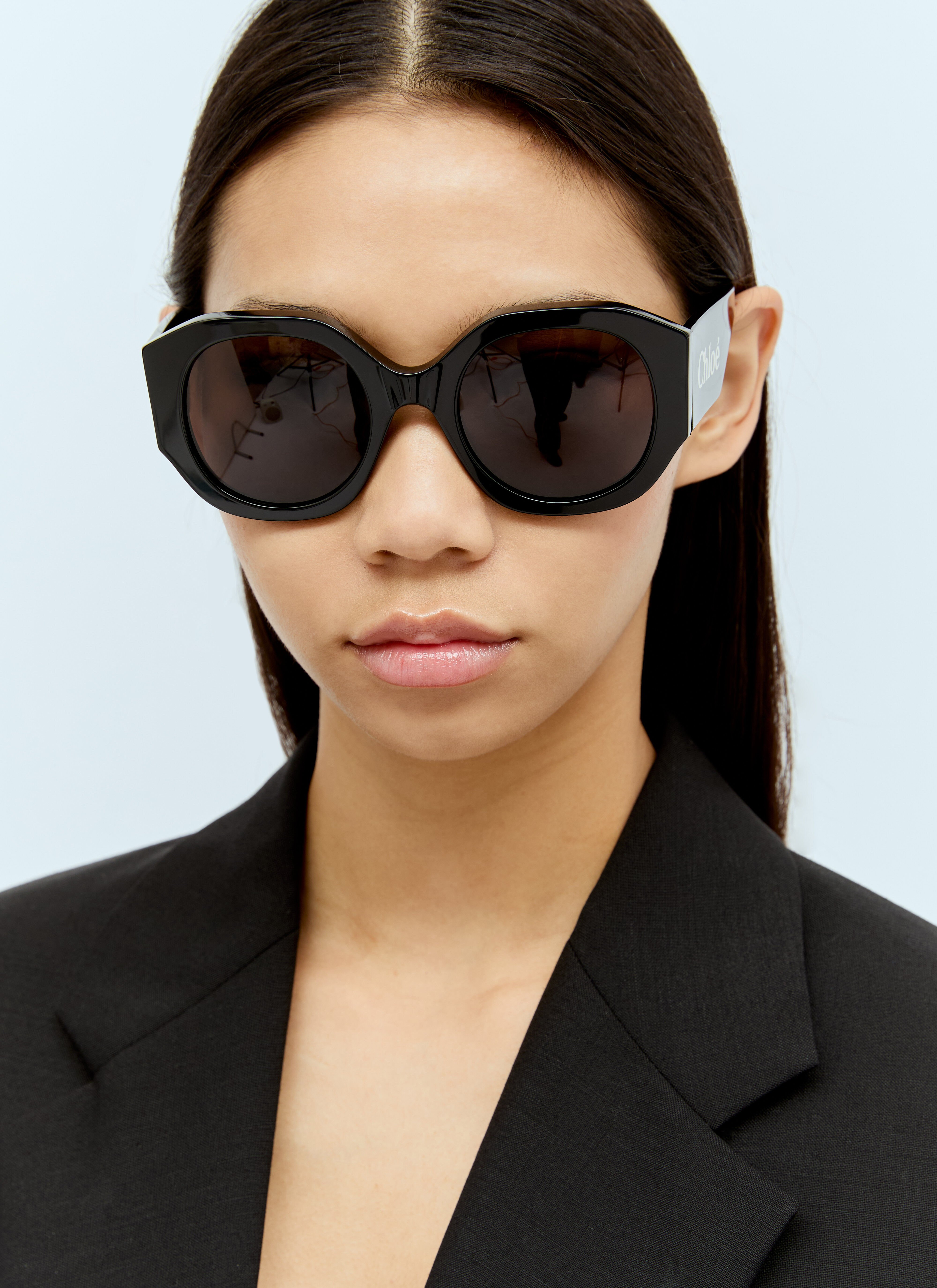 Balenciaga Naomy Sunglasses Black bcs0253001