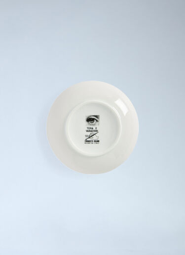 Fornasetti Tema e Variazioni N.10 Round Box White wps0691813