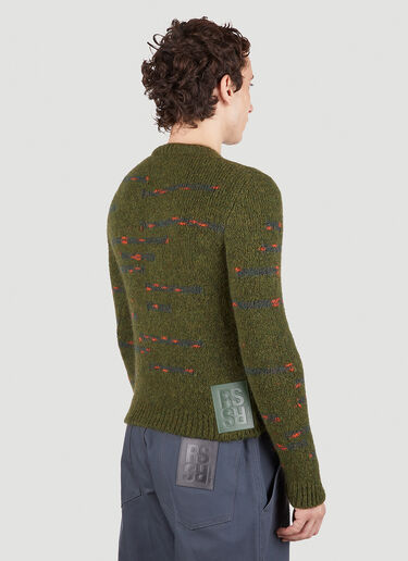 Raf Simons 스폿 스웨터 그린 raf0151014