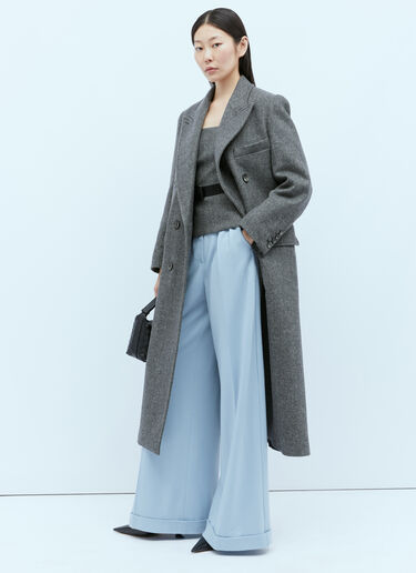 Wool Jersey Wide Leg Pants Max Mara Wool Jersey Wide Leg Pants Blue max0254070