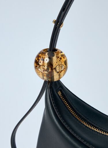Jacquemus Le Bisou Perle Shoulder Bag Black jac0260024
