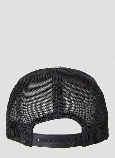 Burberry Check Trucker Cap Beige bur0153047