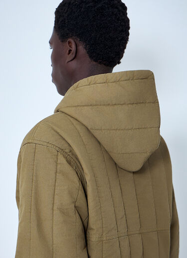 Hooded Quilted Jacket Stüssy Hooded Quilted Jacket Olive sts0164002