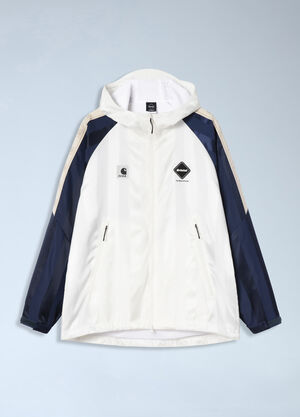 Carhartt WIP x F.C.Real Bristol Warm Up Jacket White wip0364001