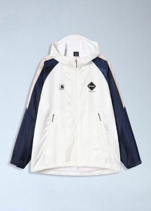 Carhartt WIP x F.C.Real Bristol Warm Up Jacket White wip0364001