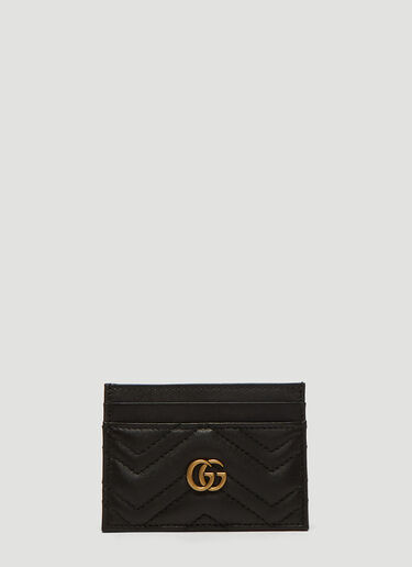 Gucci GG Marmont Card Case Black guc0227011