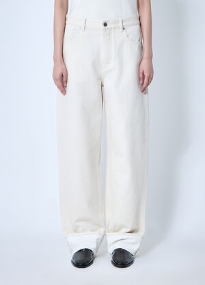 Chloé Jeans With Turned-Up Cuffs Blue chl0260011