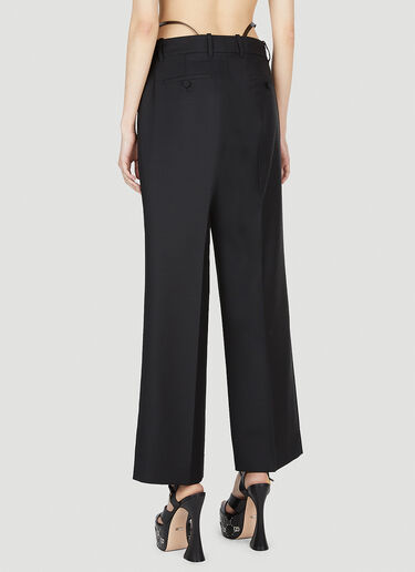 Gucci Thong Strap Pants Black guc0252067