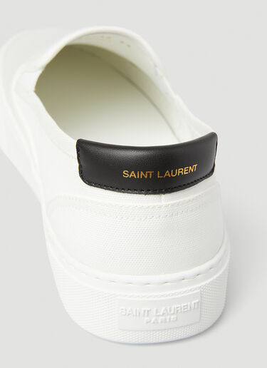 Saint Laurent 懒人鞋 白 sla0145036